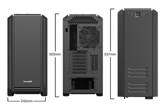 Be Quiet! Silent Base 601 Window Negro Be Quiet! Silent Base 601 Window Negro