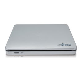 Hitachi-LG GP70NS50 Grabador DVD Portátil Ultra Slim USB 2.0 Plata, DVD±RW, Slot, Compatible con Windows 10/Mac
