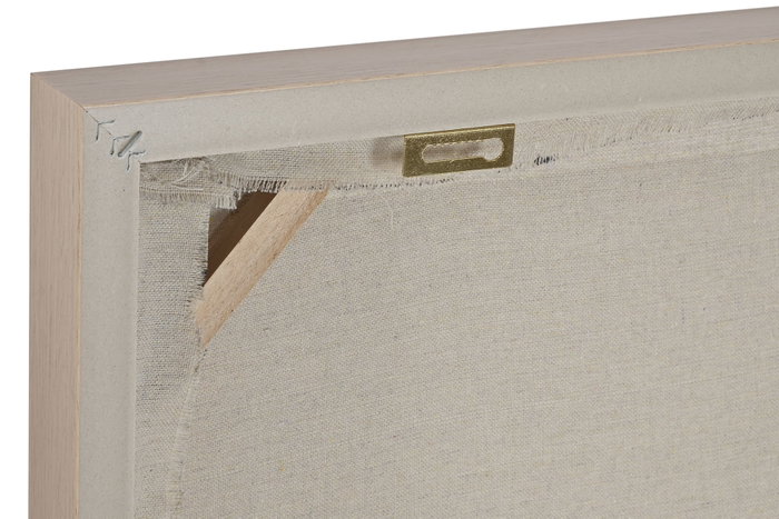 DKD Home Decor Cuadro Lienzo con Círculos Pack de 2