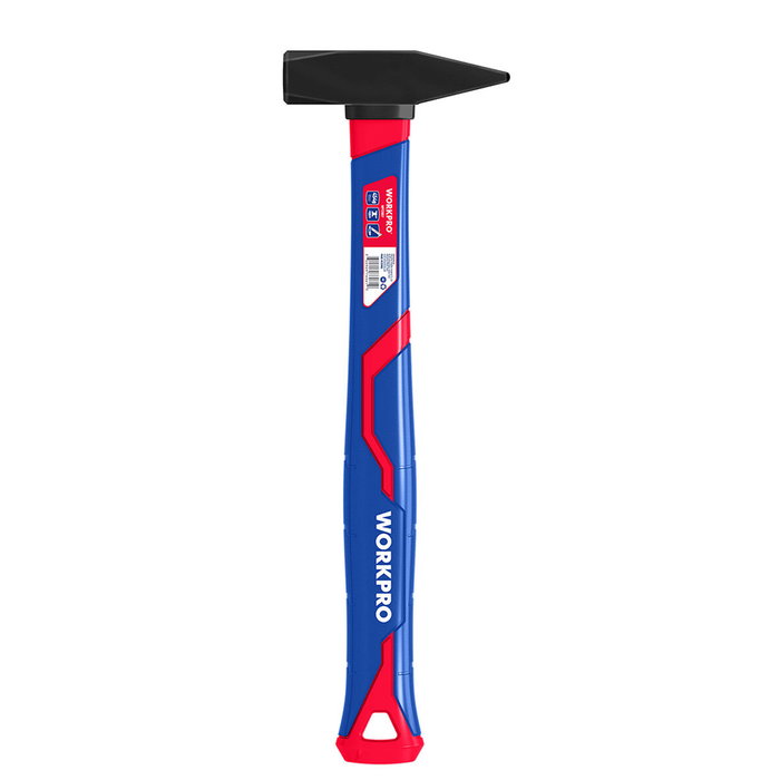 Workpro Martillo de Maquinista con Mango de Fibra de Vidrio, 300 g