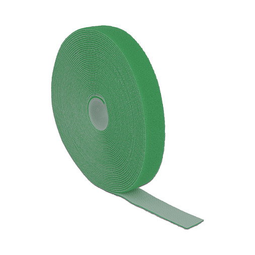 DeLOCK 18732 Cinta de velcro en rollo de 10 m x 20 mm verde DeLOCK 18732 Cinta de velcro en rollo de 10 m x 20 mm verde