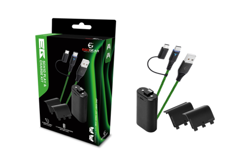 EgoGear SCH10-XX-GN Cable USB 3 m USB A a USB C Negro Verde