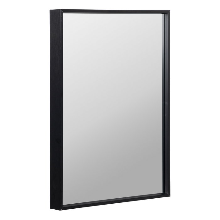 Espejo Negro Aluminio Decoración 30 X 40 cm