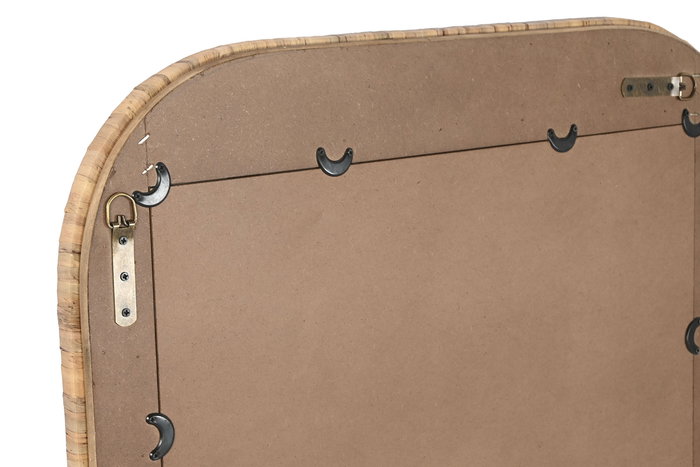 DKD Home Decor Espejo Colonial Avon Natural 100 x 70 x 3 cm