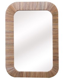 DKD Home Decor Espejo Colonial Avon Natural 100 x 70 x 3 cm