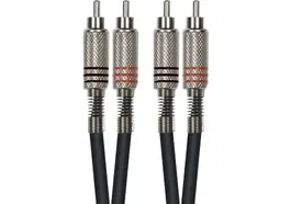 YELLOWCAB Cable 2 RCA Macho a 2 RCA Macho de 1 Metro