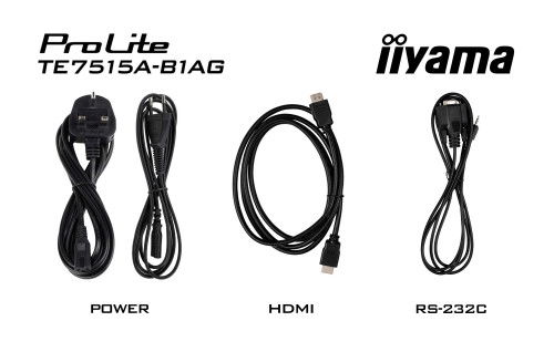 iiyama Pantalla Interactiva 75" UHD 4K Android TE7515A-B1AG con 16GB/128GB, Wifi 6, HDMI, USB-C, IPS, Antiglare, Media Play iiyama Pantalla Interactiva 75" UHD 4K Android TE7515A-B1AG con 16GB/128GB, Wifi 6, HDMI, USB-C, IPS, Antiglare, Media Play