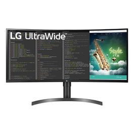 LG Monitor 35WN75CP-B 35" Curvo 1800R UWQHD (3440x1440) 100Hz HDR10 FreeSync USB-C 94W VESA Negro