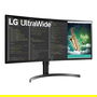 LG Monitor 35WN75CP-B 35" Curvo 1800R UWQHD (3440x1440) 100Hz HDR10 FreeSync USB-C 94W VESA Negro