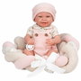 Muñecas Arias Muñeca Elegance Zoe Rosa con Cojín