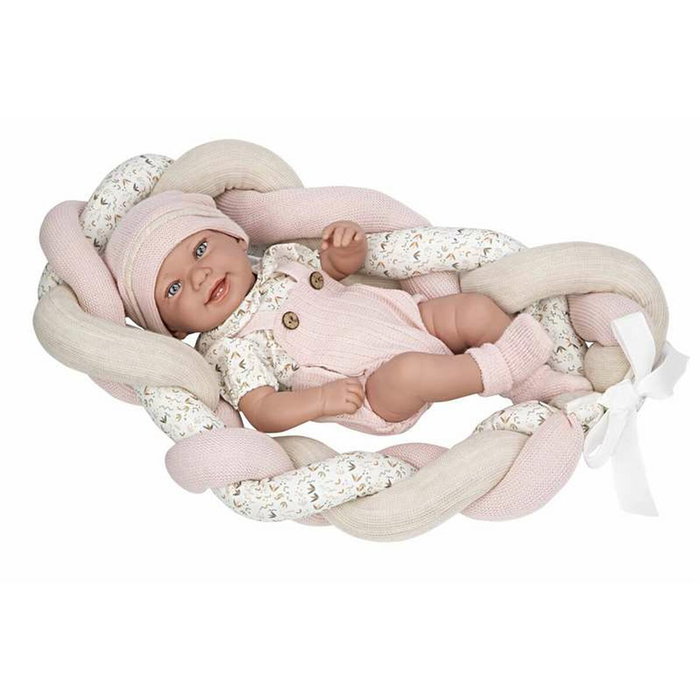 Muñecas Arias Muñeca Elegance Zoe Rosa con Cojín