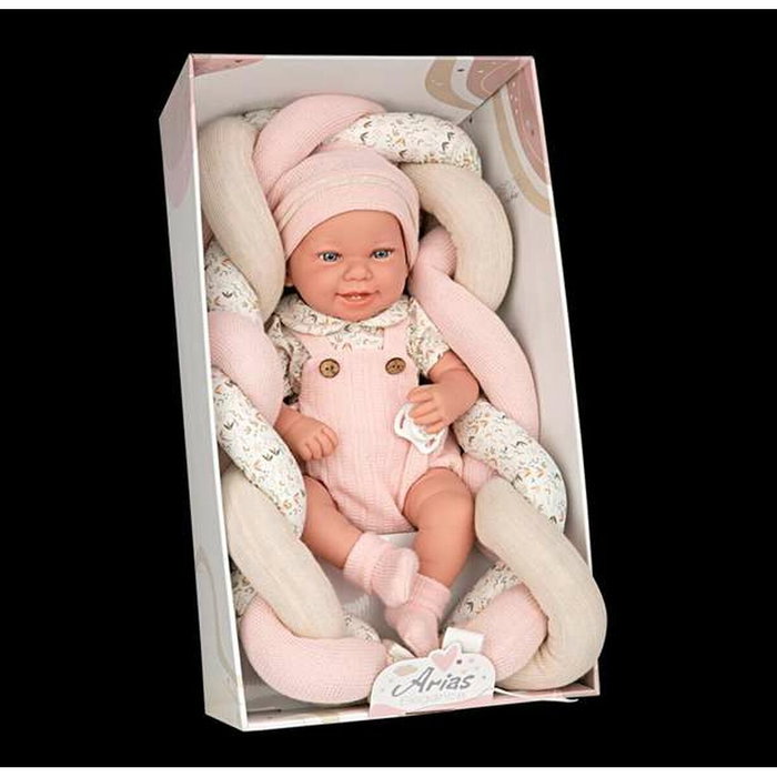 Muñecas Arias Muñeca Elegance Zoe Rosa con Cojín