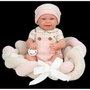 Muñecas Arias Muñeca Elegance Zoe Rosa con Cojín