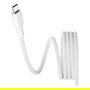 PanzerGlass empower Magnetic Cable USB-C to USB-C 240W, USB 2.0, 1.5m, Color Blanco Plateado, 1 Unidad