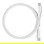 PanzerGlass empower Magnetic Cable USB-C to USB-C 240W, USB 2.0, 1.5m, Color Blanco Plateado, 1 Unidad