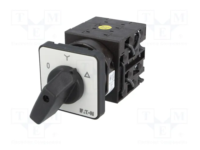 EATON ELECTRIC Interruptor de levas estrella-triángulo 20A 3 posiciones