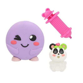 Imc Toys Juego Interactivo Breakeez Macaron Rompe y Descubre Mascota Aliméntala Slime y Mírala Crecer Incluye Figura Jeringuilla
