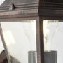 Brilliant Lámpara de pared exterior Nissie Rust E27 1x60W