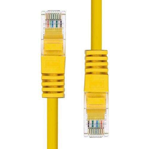 ProXtend CAT5e U/UTP CU PVC Cable de Red Ethernet Amarillo 2m