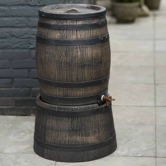 Nature Colector de agua en forma de barril 50 litros Nature Colector de agua en forma de barril 50 litros