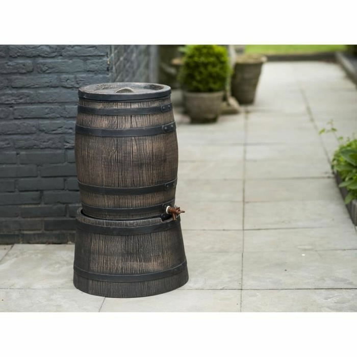 Nature Colector de agua en forma de barril 50 litros Nature Colector de agua en forma de barril 50 litros