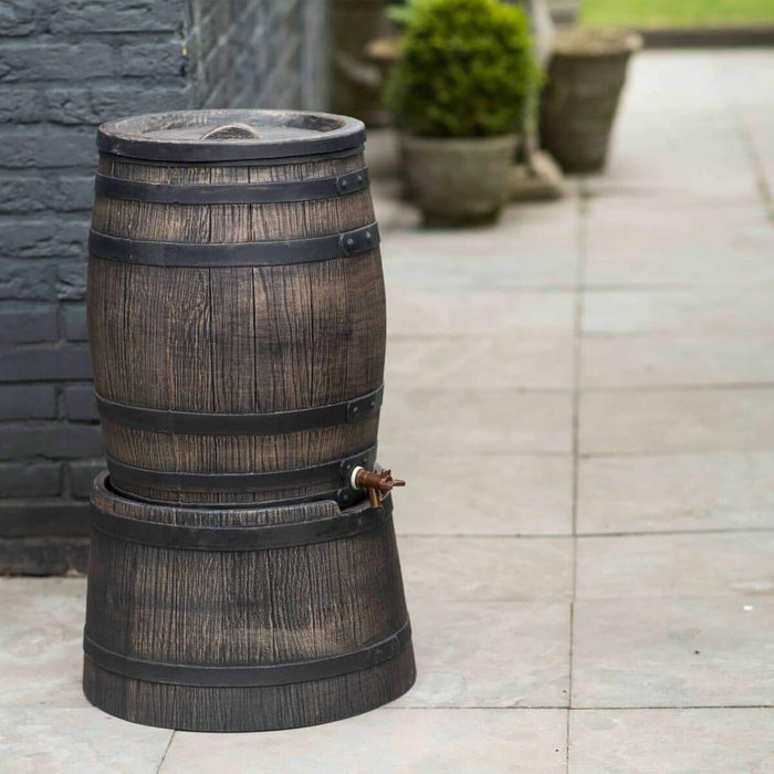 Nature Colector de agua en forma de barril 50 litros Nature Colector de agua en forma de barril 50 litros