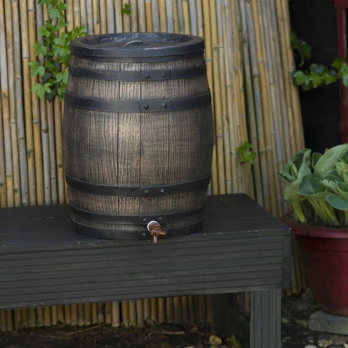 Nature Colector de agua en forma de barril 50 litros Nature Colector de agua en forma de barril 50 litros
