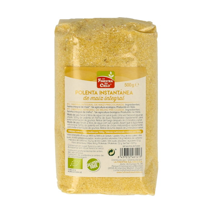 La Finestra sul Cielo Polenta Instantánea Integral Bio 500g