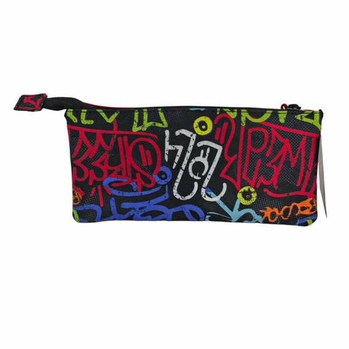 Toybags Estuche Triple Ranking Grafitti