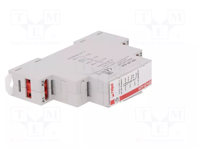 RELPOL RPI-2P-A24 Relé de instalación DPDT 8A 24V AC