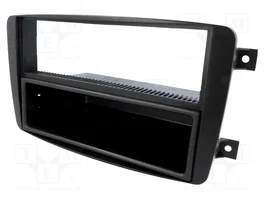 ACV Bastidor de montaje de radio para Mercedes 2 ISO negro