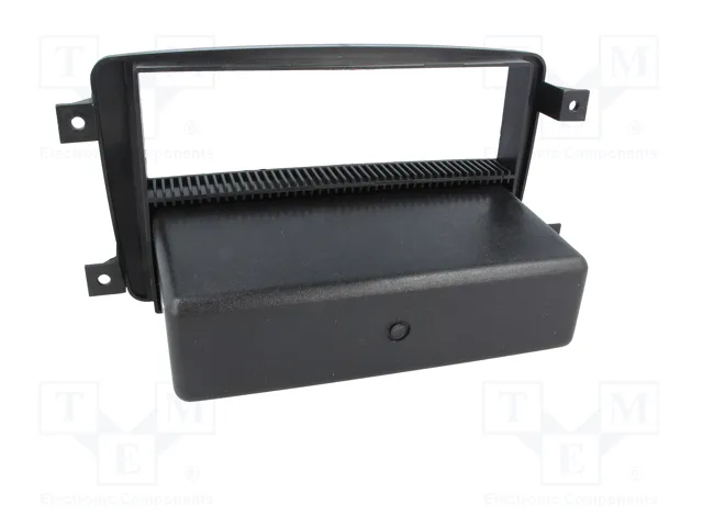 ACV Bastidor de montaje de radio para Mercedes 2 ISO negro