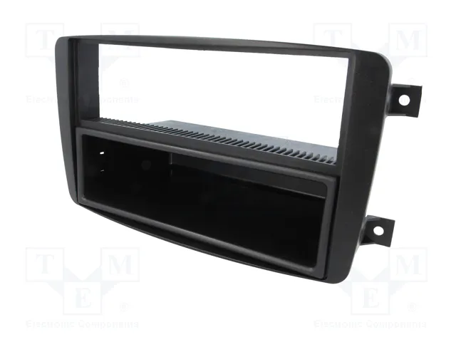 ACV Bastidor de montaje de radio para Mercedes 2 ISO negro