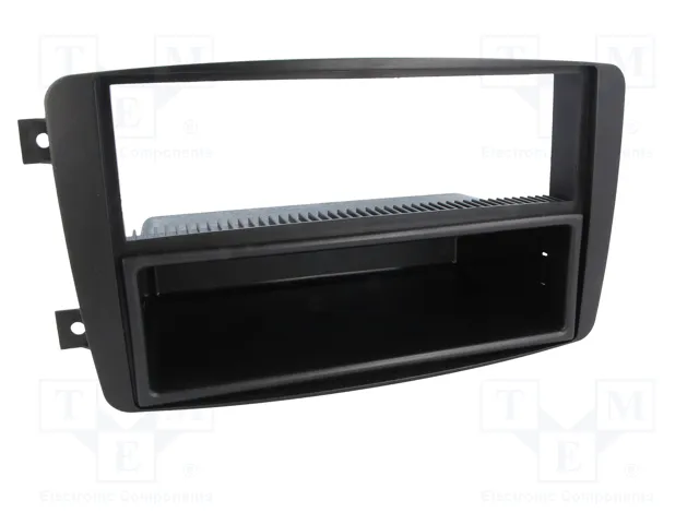 ACV Bastidor de montaje de radio para Mercedes 2 ISO negro