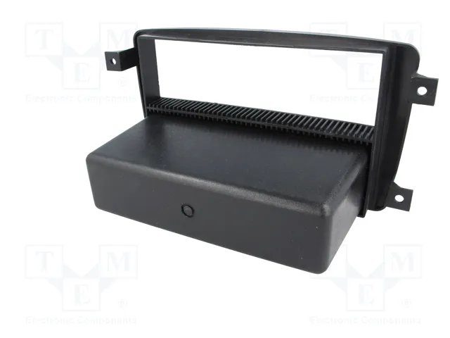 ACV Bastidor de montaje de radio para Mercedes 2 ISO negro