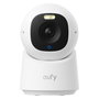 Eufy Indoor Cam E30, Cámara de Seguridad IP WiFi para Interior 4K, Montaje en Pared/Techo/Poste, Blanco, Seguimiento Automático, Visión Nocturna a Color