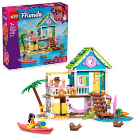 Lego Friends 42699 Casa de Playa y Focas - Set de Construcción para Niños y Niñas Mayores de 7 Años, Juguete Creativo