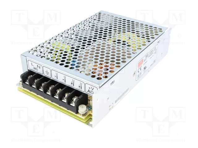 MEAN WELL RS-100 Alimentador de Impulso 100W 15VDC
