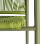 Silla Apilable Aluminio-Rattán Pe 57 X 60 X 77,50 cm (Set de 2)