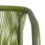 Silla Apilable Aluminio-Rattán Pe 57 X 60 X 77,50 cm (Set de 2)