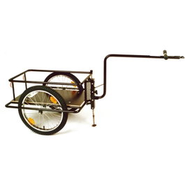 Roland Remolque Der Roland con acople y apoyo, 40,5x71,5cm, carga máxima 40kg, ruedas aire 20"