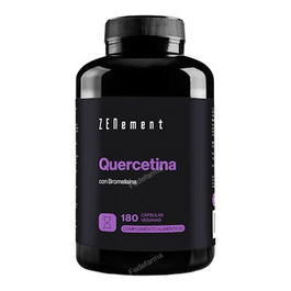ZENEMENT Quercetina con Bromelaina 180 Cápsulas Veganas Sin Gluten