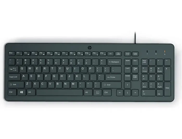 HP 150 Wired Keyboard AZERTY Negro