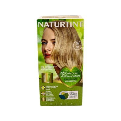 Naturtint Biobased Tinte Permanente 9N Rubio Miel para Cabello con Ingredientes Naturales y Tratamiento de Quinoa Naturtint Biobased Tinte Permanente 9N Rubio Miel para Cabello con Ingredientes Naturales y Tratamiento de Quinoa