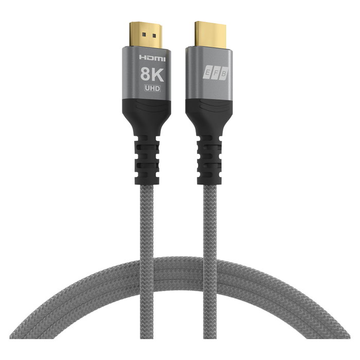 EFB Elektronik HDMI-21-00002 Cable HDMI Ultra High-Speed 8K60Hz 1 m EFB Elektronik HDMI-21-00002 Cable HDMI Ultra High-Speed 8K60Hz 1 m