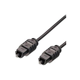 MEDIARANGE Cable óptico Toslink a Toslink 1,5 m 2,2 mm