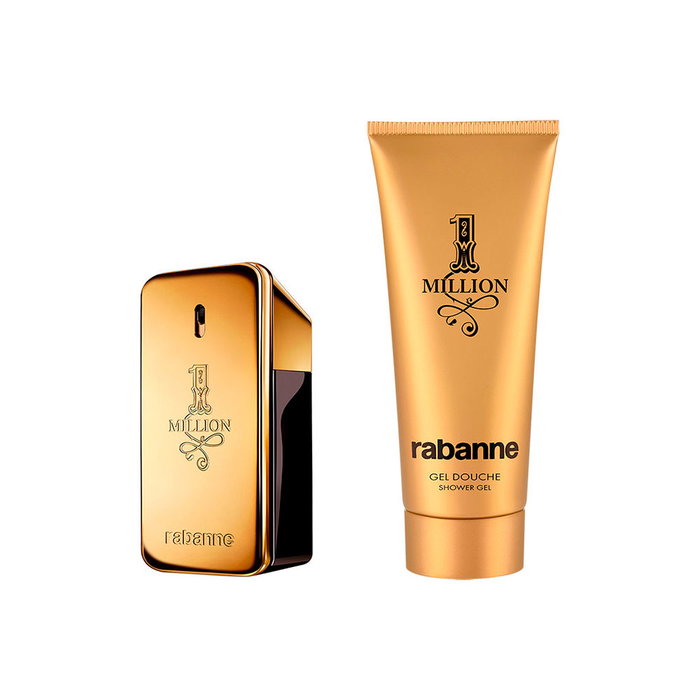 Rabanne 1 MILLION ESTUCHE 2 pz Eau de Toilette 50 ml + Gel de Ducha 100 ml