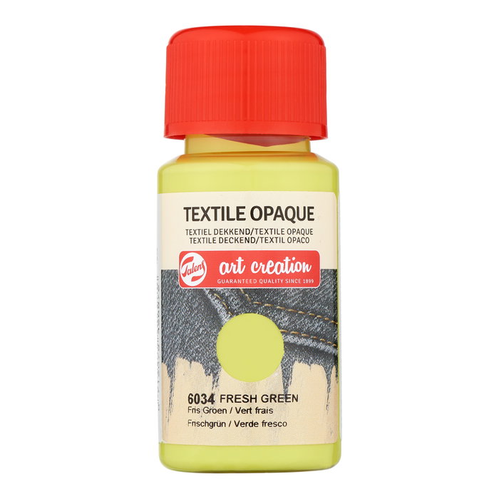 TALENS ART CREATION Pintura Para Tela Opaca Verde Fresco 50 Ml (Bote) Verde Fresco TALENS ART CREATION Pintura Para Tela Opaca Verde Fresco 50 Ml (Bote) Verde Fresco