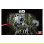 Revell Bandai AT-ST Star Wars Modelo Maqueta Vehículo de Combate Blindado Kit de Montaje 1:48 con Piezas y Pegatinas