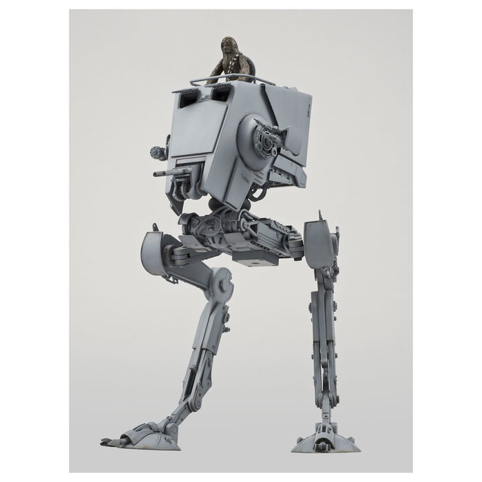 Revell Bandai AT-ST Star Wars Modelo Maqueta Vehículo de Combate Blindado Kit de Montaje 1:48 con Piezas y Pegatinas